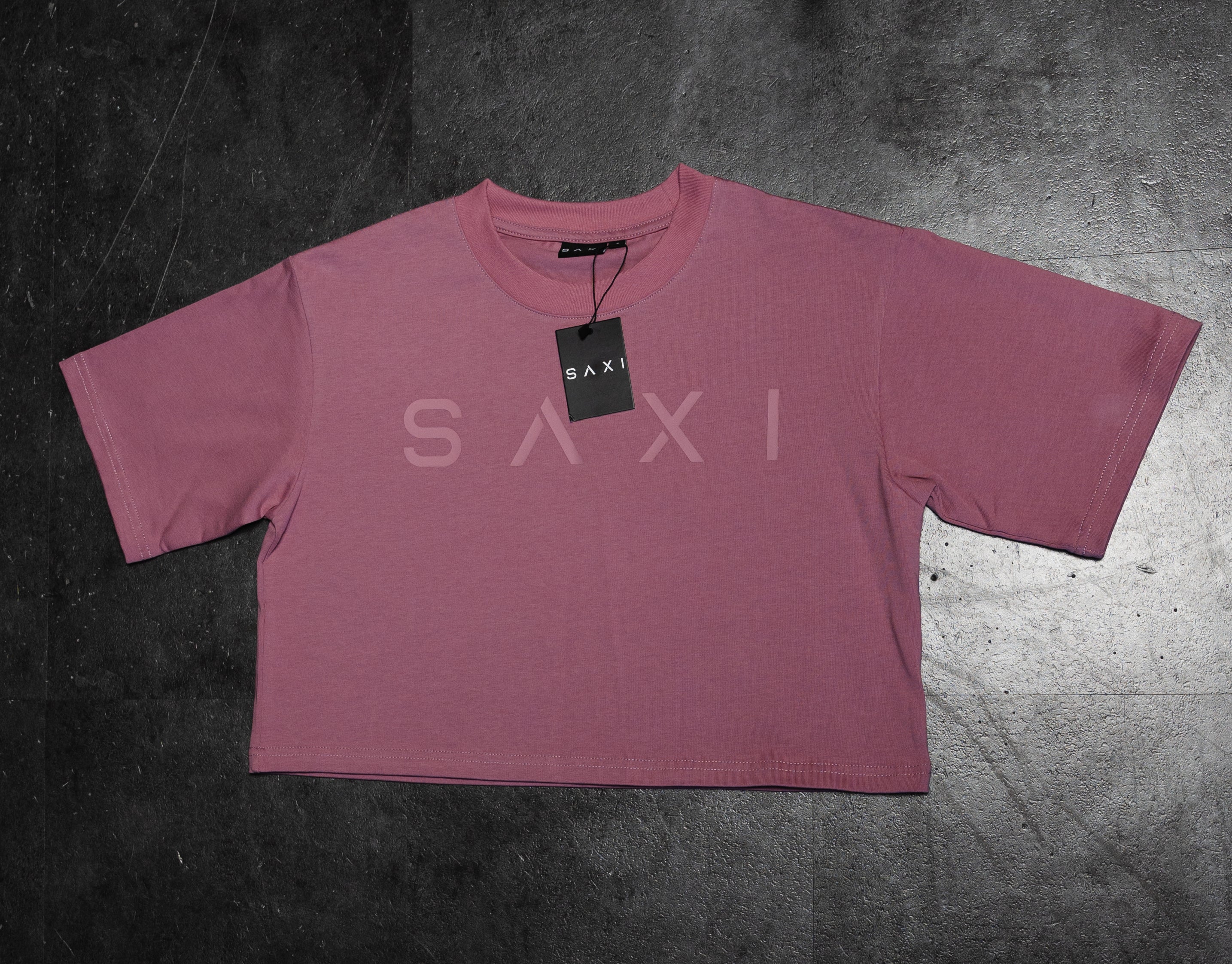 Saxi Oversized Cropped Tee